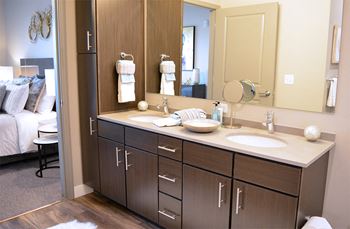 Bathroom area
